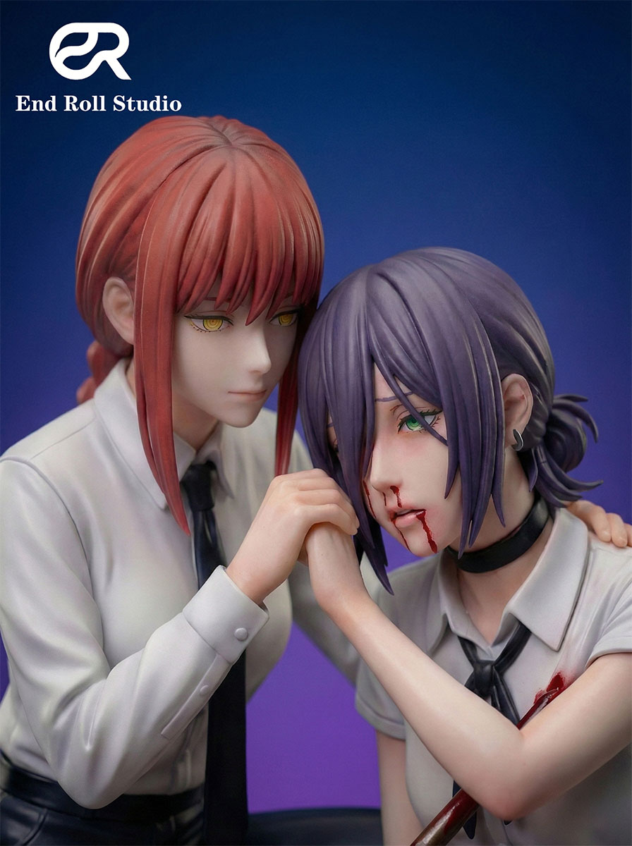 【Pre-order】Chainsaw Man – Makima & Reze Dual Character Statue (1/7 Scale)