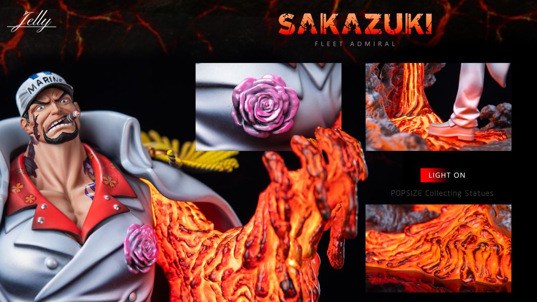 【Pre-order】One Piece Marine Resonance Series Volume 1 - Fleet Admiral Akainu Sakazuki Limited Edition Statue