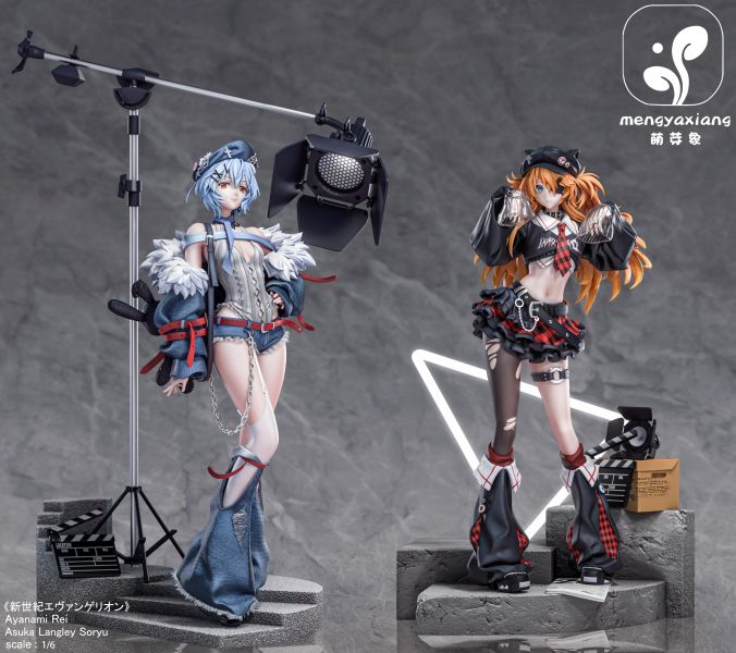 【Pre-order】Neon Genesis Evangelion – Asuka Langley Soryu &amp; Rei Ayanami 1/6 Scale Collectible Statue