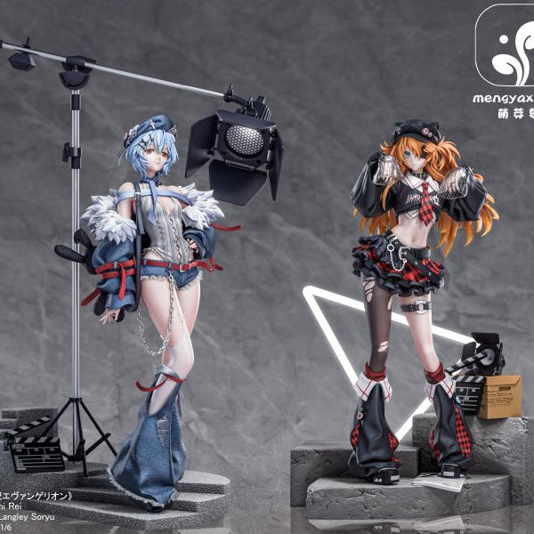 【Pre-order】Neon Genesis Evangelion – Asuka Langley Soryu &amp; Rei Ayanami 1/6 Scale Collectible Statue