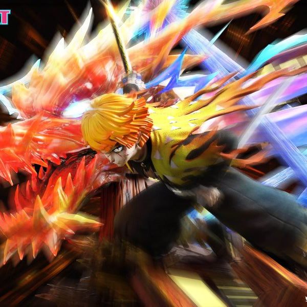 【Pre-order】Demon Slayer – Thunder God Zenitsu 1/6 Scale Collectible Statue (Dual Versions)