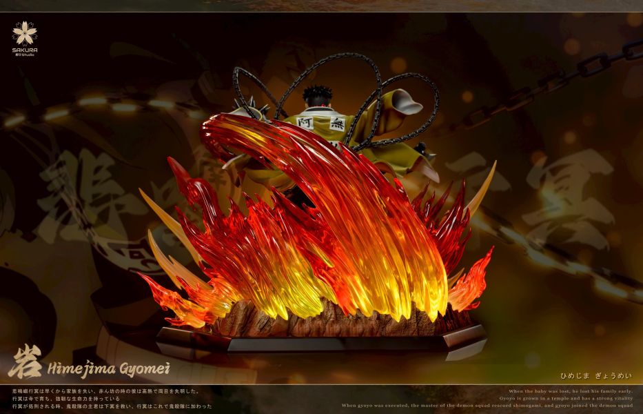 【Pre-order】Demon Slayer – Himejima Gyomei, Stone Hashira 1/8 Scale Collectible Statue with Light-up Base