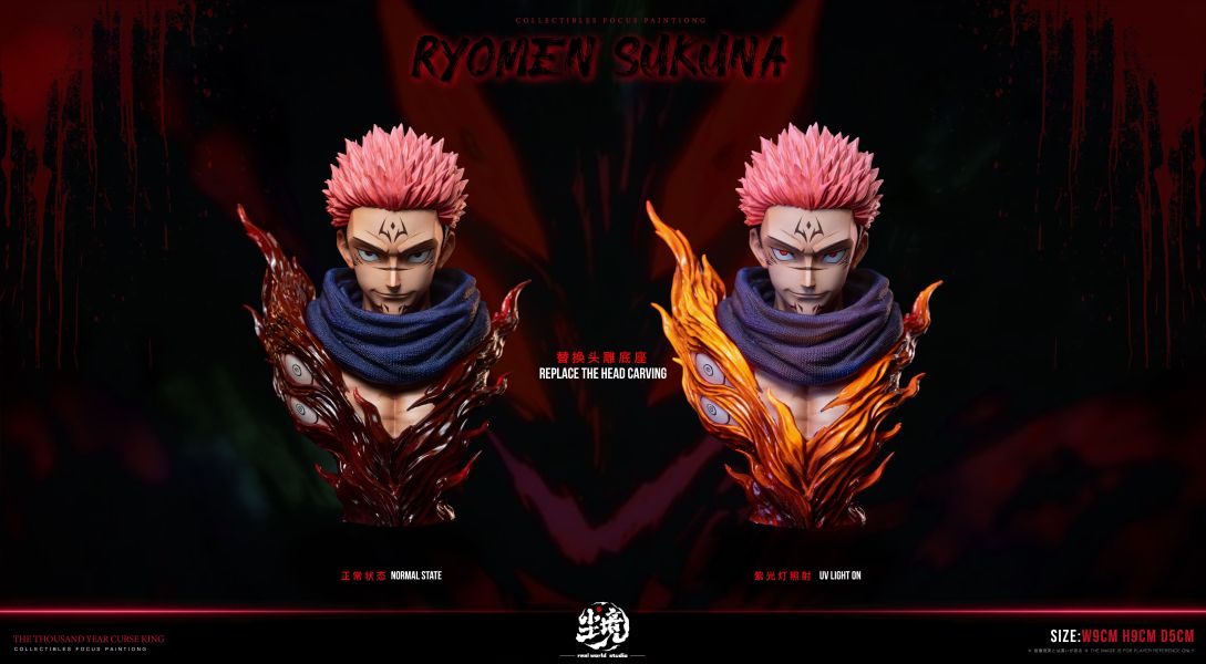 【Pre-order】Jujutsu Kaisen – SS Collector Series Ryomen Sukuna “Evil Smile” Premium Statue (1/6 Scale)  Dual Version Edition