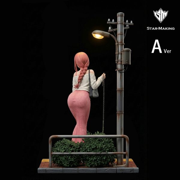 【Pre-order】Chainsaw Man – Makima Dual Version Lighted Statue