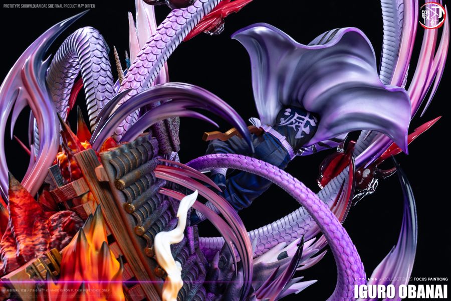 【Pre-order】Demon Slayer – Hashira Resonance Series: Iguro Obanai 1/6 Scale Collectible Statue