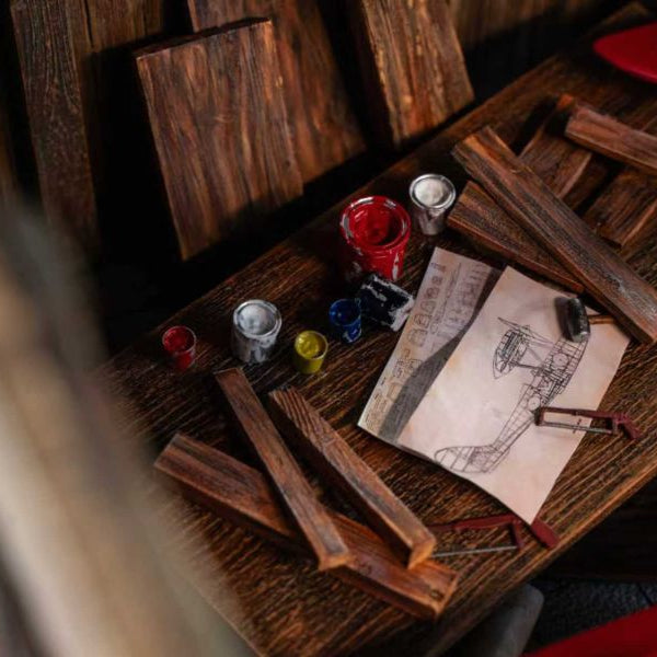 【Pre-order】Studio Ghibli Silhouette Moment Series – Porco Rosso Ace Pilot “Porco” | Limited Edition Diorama Sculpture