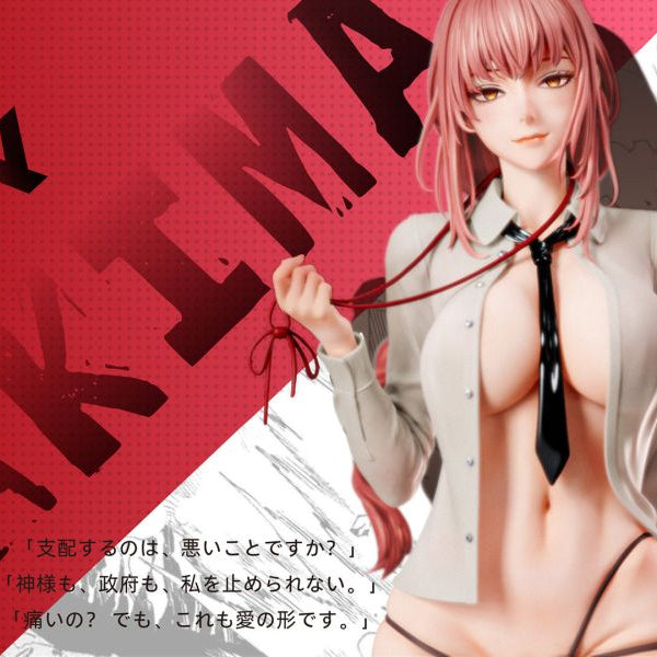 【Pre-order】Chainsaw Man – Makima Dual Head Sculpt Fishnet Statue (1/4 Scale)
