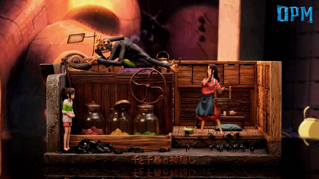 【Pre-order】Desktop Series 012 Spirited Away · Kamaji the Boiler Man Limited Edition Statu