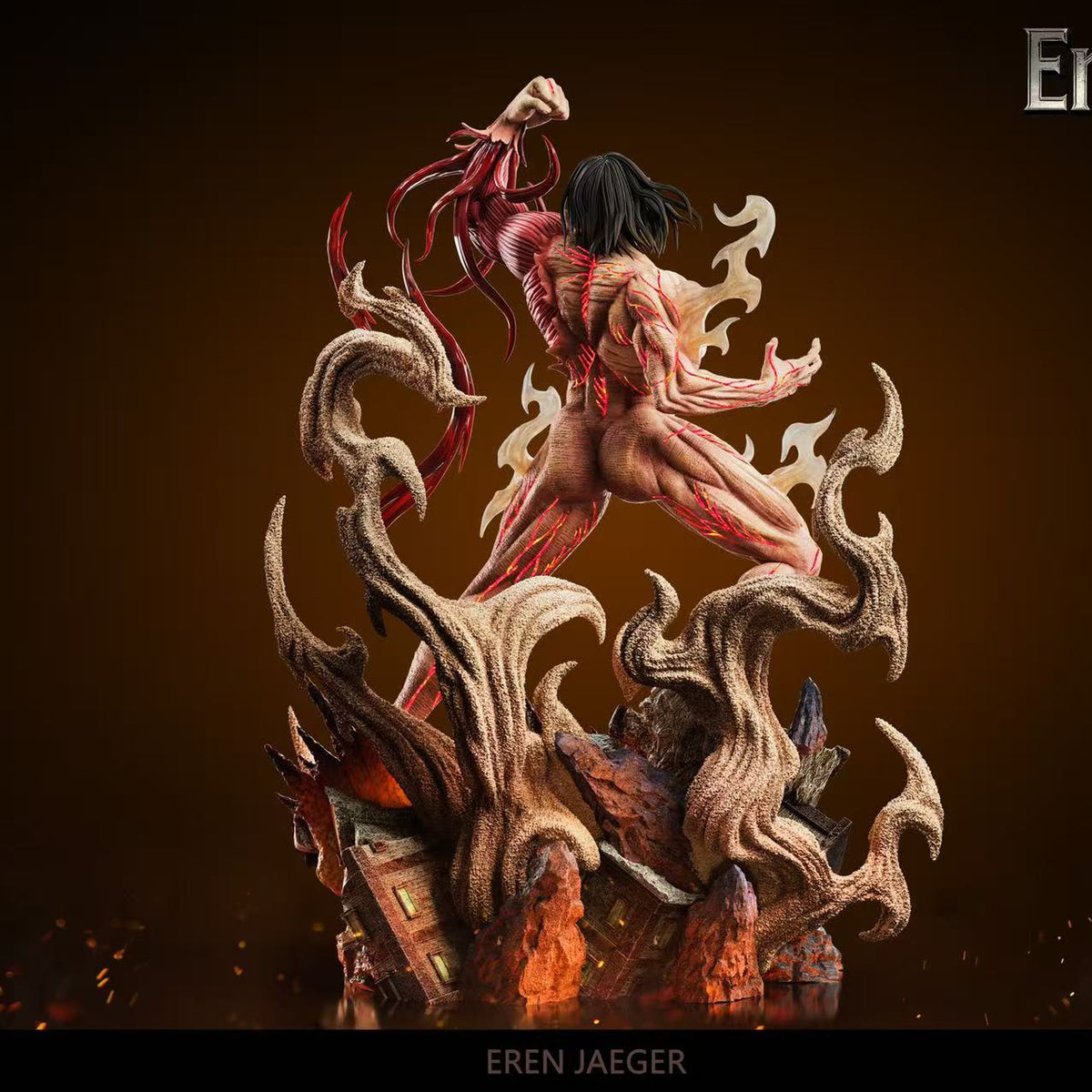 【Pre-order】Attack on Titan First Release - Roaring Eren Statue